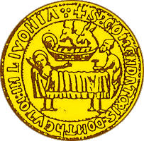 печать ливонского ландмейстера. XIV век